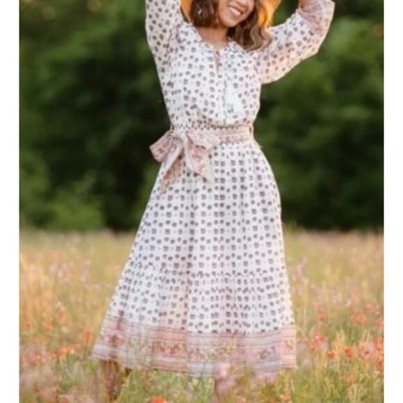 Cleobella Dresses & Skirts - Cleobella Blakely Midi Dress Women’s Size L Flaws – Read Description